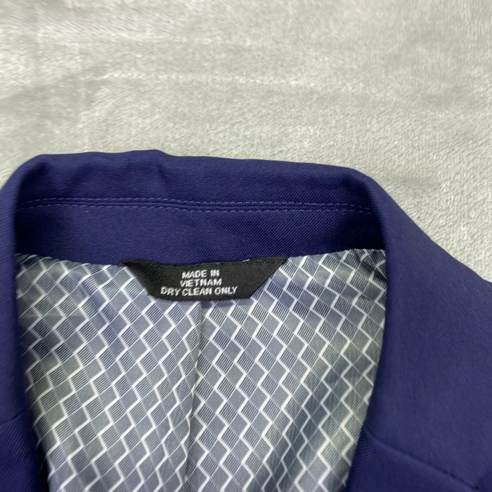 Haggar H26 Ultra Slim Flex Series Blazer Men 36R Blue Performance Suit‎ Jacket - Picture 12 of 15